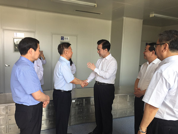 Vice Governor Li Qian Visited Our Company to Inspect and Guide the Work